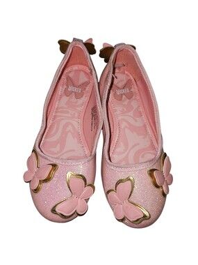 Grpund Up Girls' Pink Wicked Ballet Flats